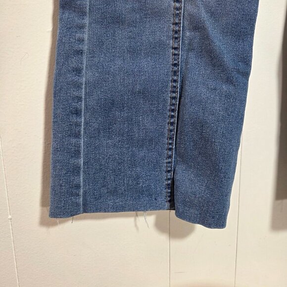 Celebrity Pink Regeneration 9/29 Light Wash Denim Blue Cargo Bootcut Jeans(Flaw) - Picture 4 of 13